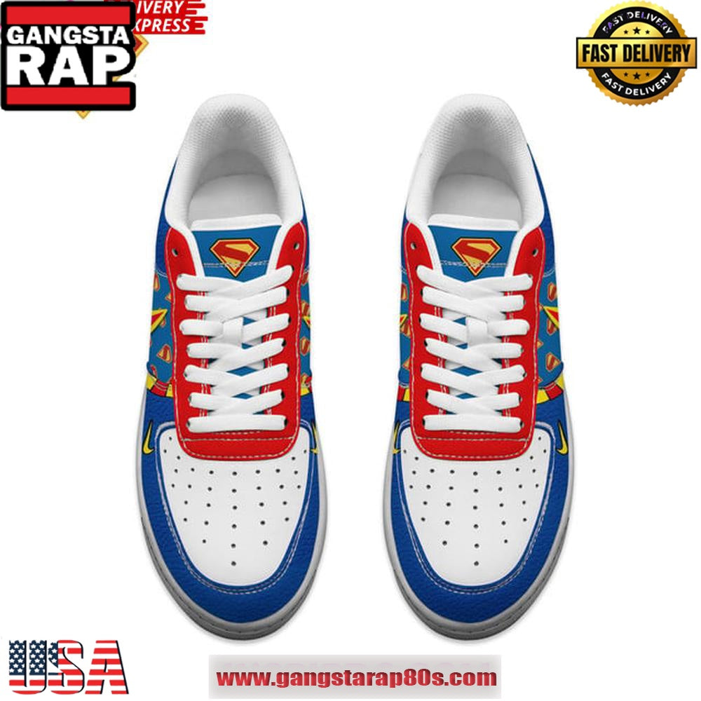 Superman 2025 Limited Edition Nike Air Force 1 Sneakers Shoes