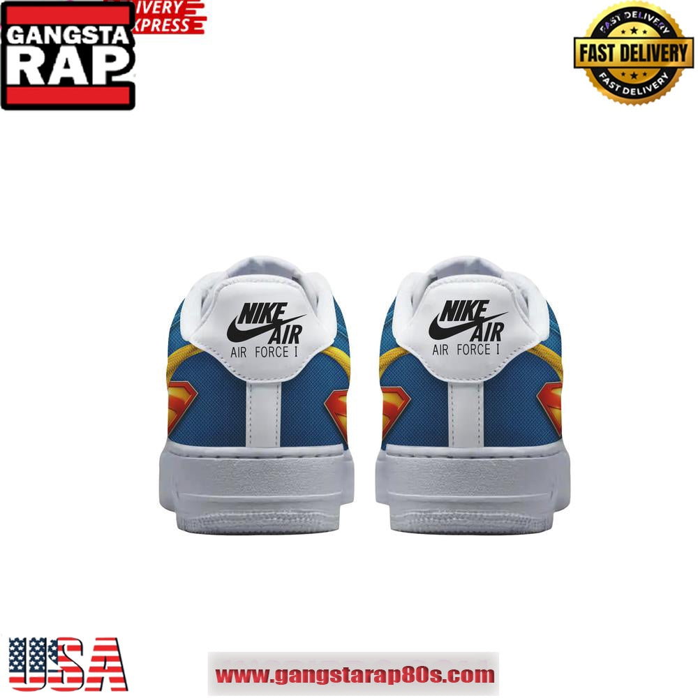 Superman DC Limited Edition Air Force 1 Running Sneakers Shoes