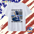Supporting The Paws That Enforce The Laws 2025 Chicago Cubs T Shirt