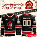 Swift Current Broncos 2025 Remembrance Day Hockey Jersey