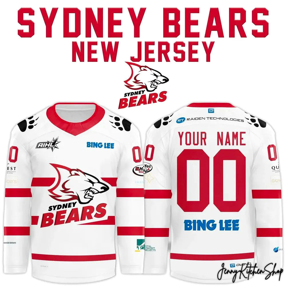 Sydney Bears 2026 New Hockey Jersey