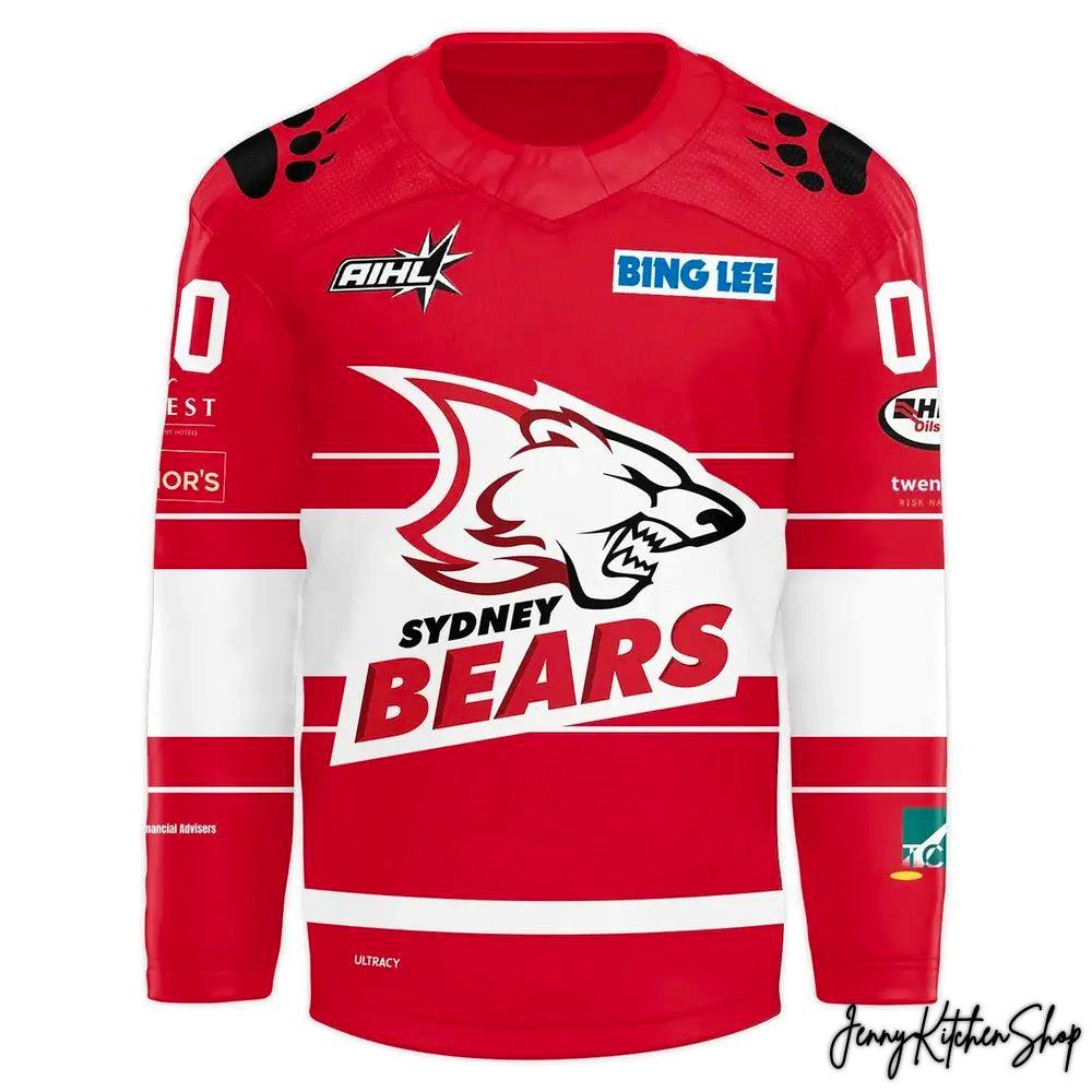 Sydney Bears 2026 New Hockey Jersey