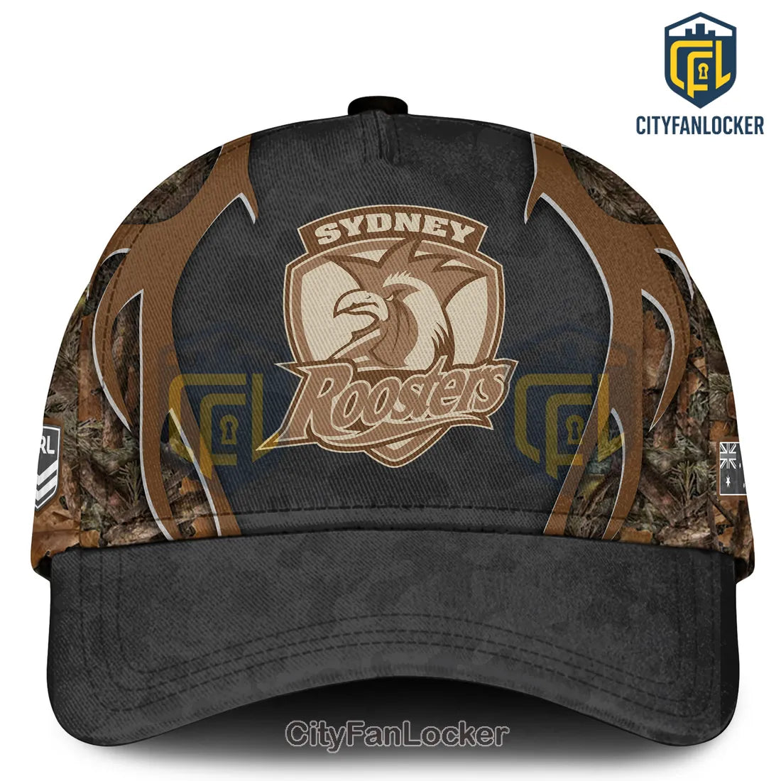 Sydney Roosters NRL Hunting Season Camo Limited Edition Hoodie