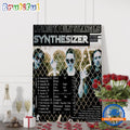 Syn The Sizer A Place To Bury Strangers Tour Oct-Nov 2024 Poster Canvas Art