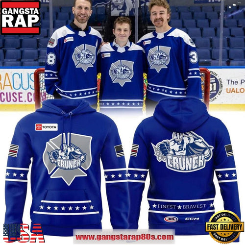 Syracuse Crunch First Responders Night 2026 Special Edition Hoodie
