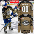 Syracuse Crunch Military Night 2025 Hockey Jersey