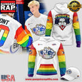Syracuse Crunch Pride Month 2025 White All Over Print Hoodie