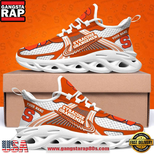 Syracuse Orange Personalized Clunky Sneaker Max Soul Shoes