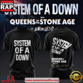 System of a Down UK & EU Tour 2026 Black Unisex T-Shirt