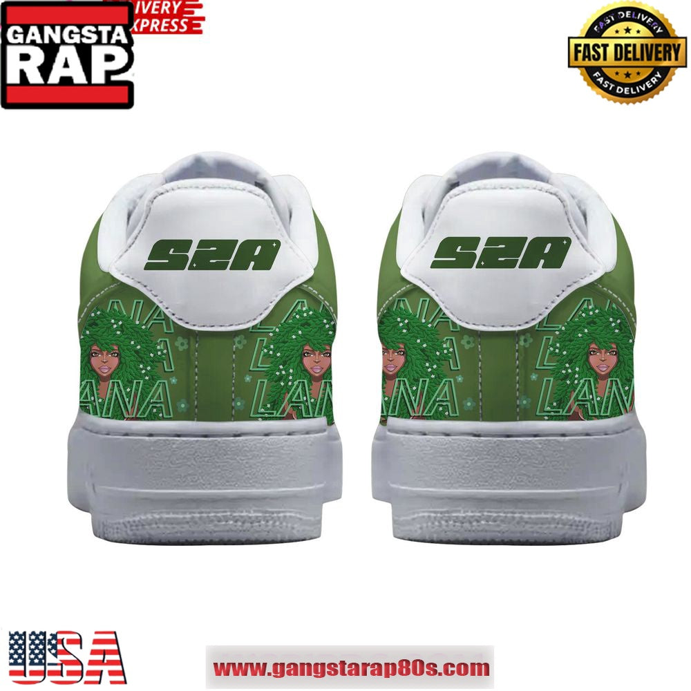 SZA Dreaming of Saturn Air Force 1 Shoes Running Sneakers