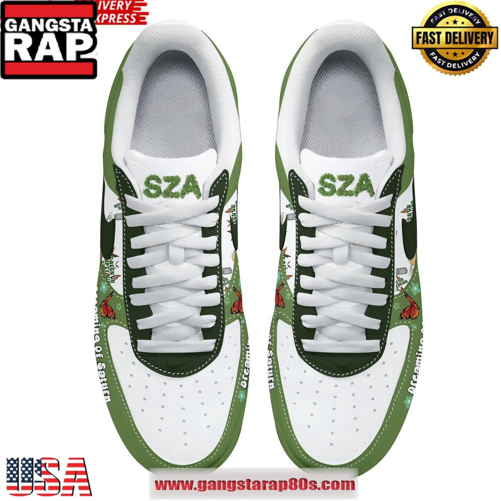 SZA Dreaming of Saturn Air Force 1 Shoes Running Sneakers