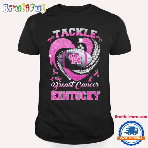 Tackle Breast Cancer Kentucky Wildcats T Shirt