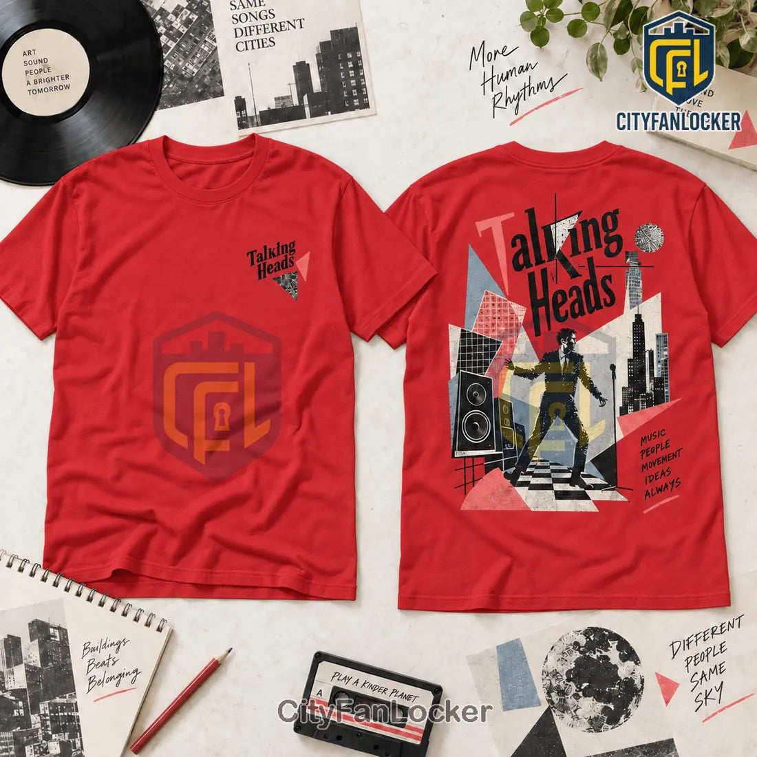 Talking Heads Art Rock Shirt
