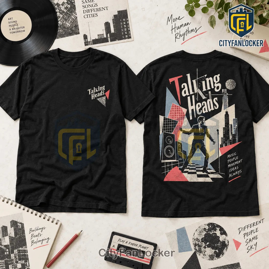 Talking Heads Art Rock Shirt
