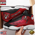 NFL Tampa Bay Buccaneer Team New Design Air Jordan 13 Running Sneakers Shoes