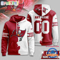 Tampa Bay Buccaneers 2025 NFL Victory Split Limited Hoodie Shirt