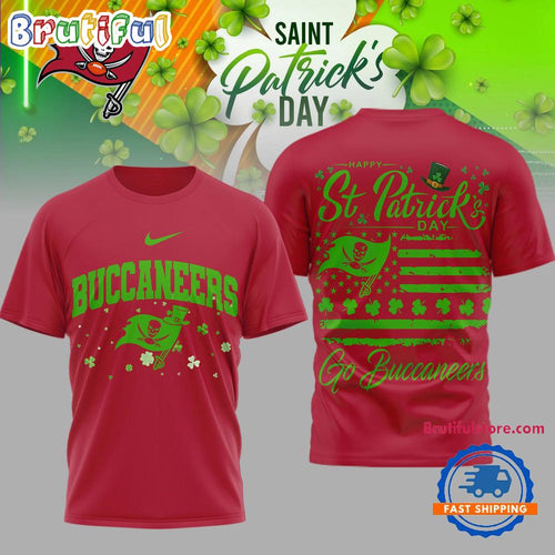 Tampa Bay Buccaneers 2026 NFL St. Patricks Day Special New 3D Shirt