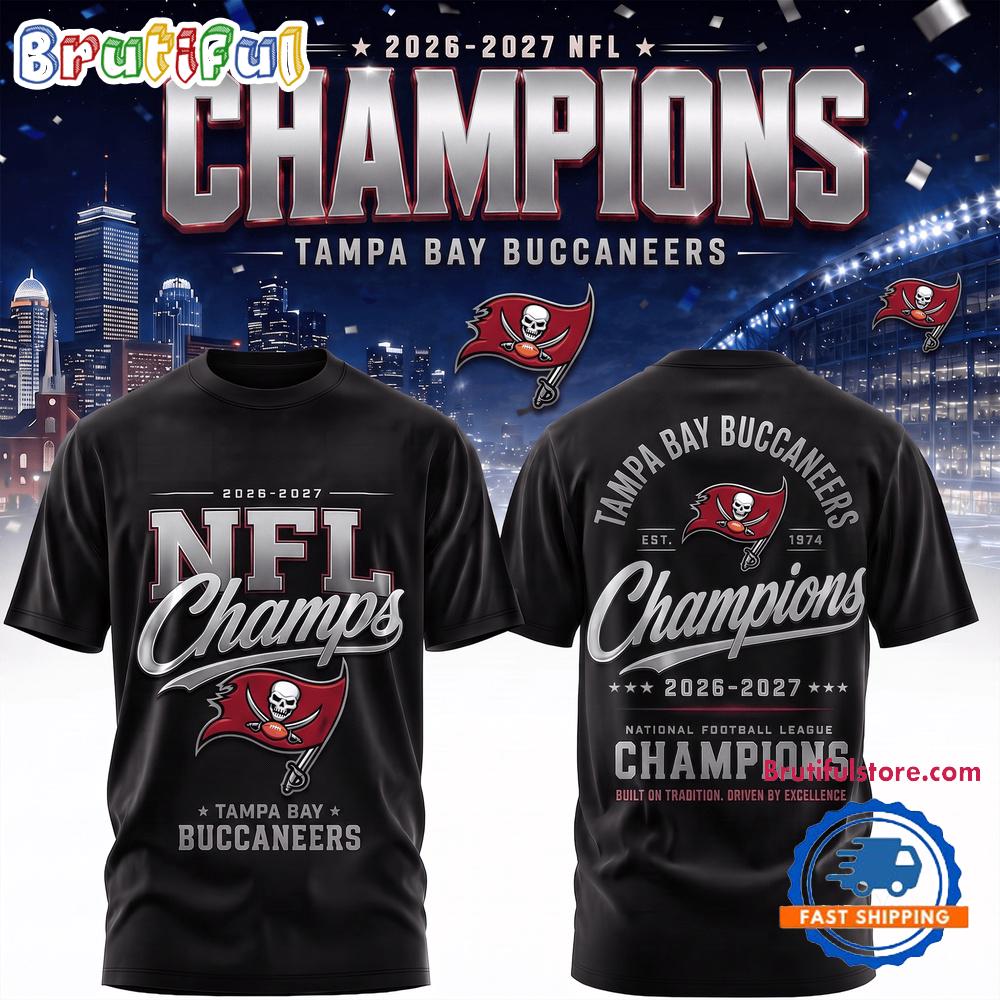 Tampa Bay Buccaneers 2026-2027 NFL Team Champions 3D Shirt