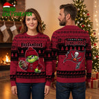 Tampa Bay Buccaneers Grinch Football Ugly Christmas Sweater
