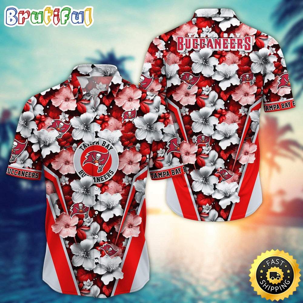 Tampa Bay Buccaneers Hawaii Shirt Flower Tropical Getaway Shirts