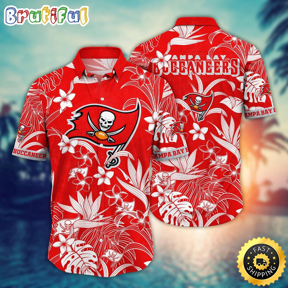 Tampa Bay Buccaneers Hawaii Shirt Flower Vacation Mood Shirts