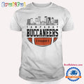 Tampa Bay Buccaneers NFL 2025 City Skyline T Shirt
