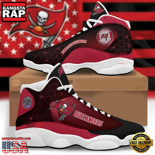 NFL Tampa Bay Buccaneers New Design Air Jordan 13 Running Sneakers Shoes