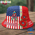 Tampa Bay Buccaneers NFL Autism America 250th Anniversary Bucket Hat