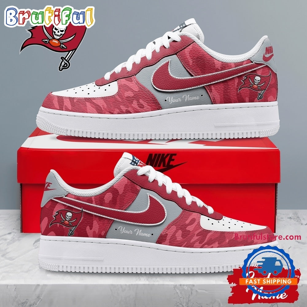 Tampa Bay Buccaneers NFL End Zone Energy Custom Air Force 1 Shoes Sneaker