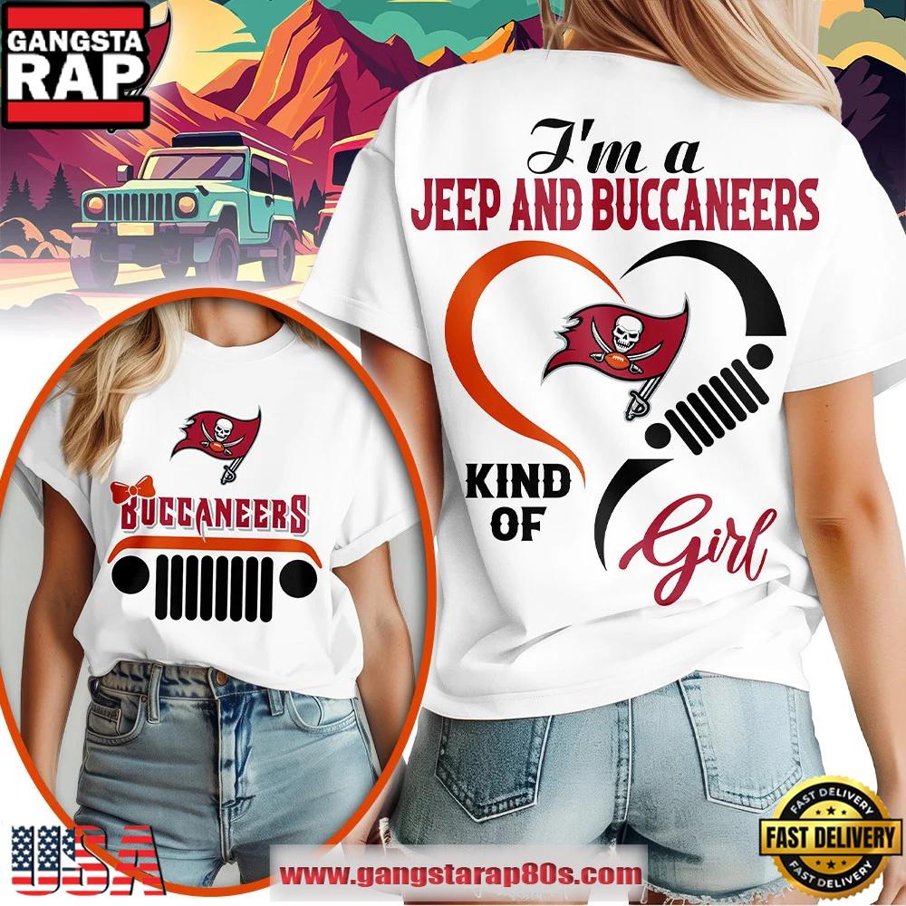 Tampa Bay Buccaneers NFL Jeep Girl Women’s Shirt