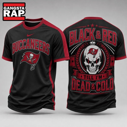 Tampa Bay Buccaneers NFL Till I’m Dead Forever Skull Fan Pride 3D Shirt, Football New Design Shirt Hoodie T-Shirt
