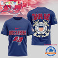 Tampa Bay Buccaneers NFL United States Coast Guard Limited 3D Shirt