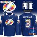 Tampa Bay Lightning Blue CELEBRATING PRIDE 2026 Hockey Jersey