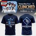 Tampa Bay Rays 2026 Postseason Clinched T Shirt