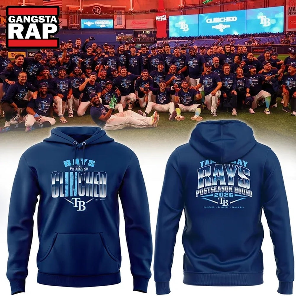 Tampa Bay Rays 2026 Postseason Limited Edition Hoodie T-Shirt