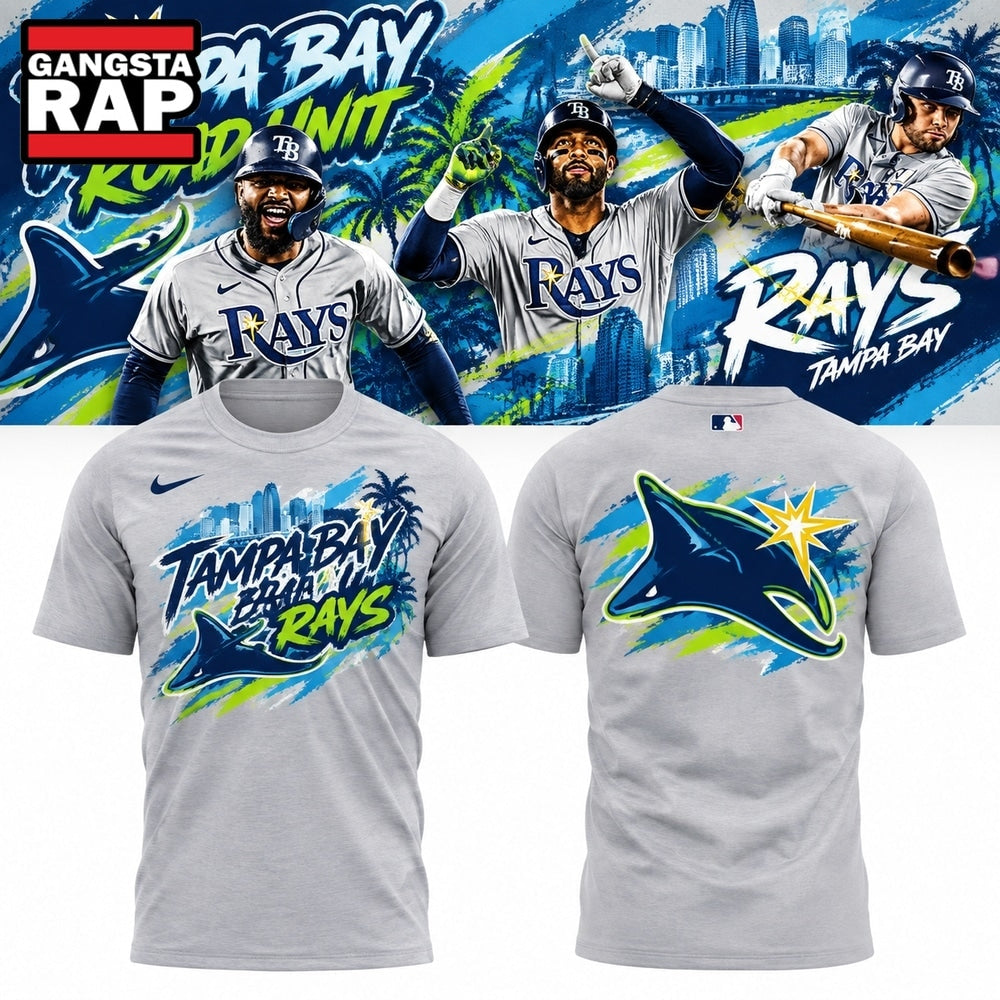 Tampa Bay Rays 2026 Road Special Uniform Special New 3D Shirt