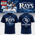 Tampa Bay Rays Postseason Clinched 2026 Graphic T Shirt