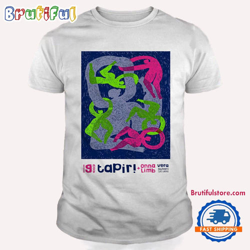 Tapir! VERA Nov 9 2024 Groningen Netherlands Tour T Shirt