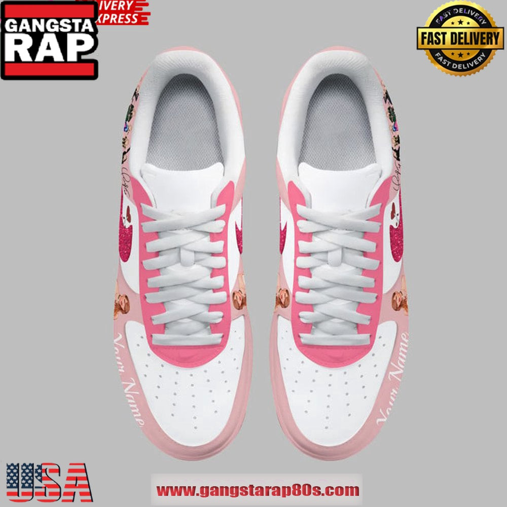 Taylor Swift Lover Custom Air Force 1 Running Sneakers Shoes