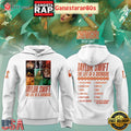 Taylor Swift New Album 2025 The Life Of A Showgirl White Unisex Hoodie