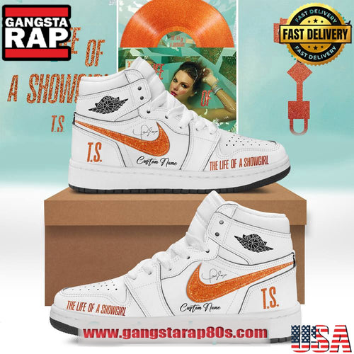 Taylor Swift The Life of a Showgirl Custom Air Jordan 1 Sneakers Shoes