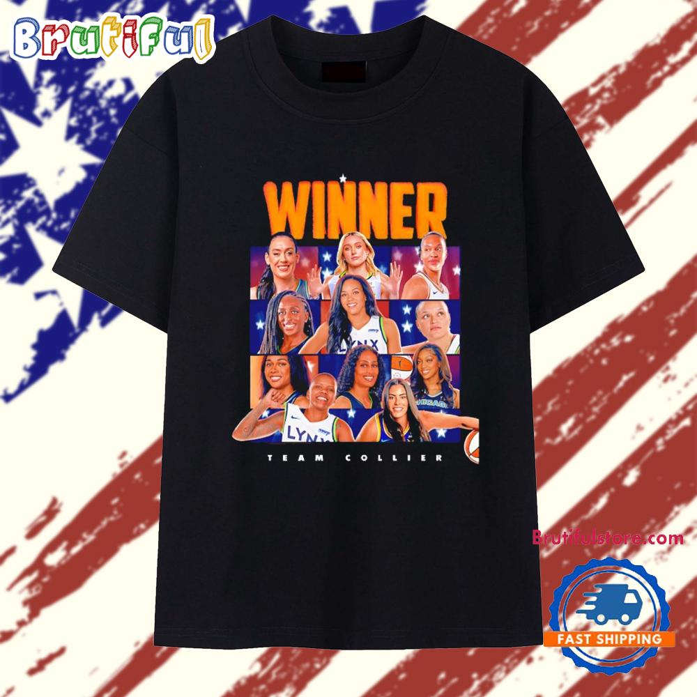 Team Collier 2025 WNBA All-Star Champion Winner T Shirt
