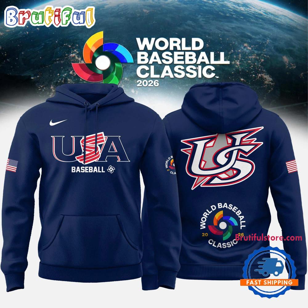 Team USA 2026 World Baseball Classic Special Edition Hoodie Shirt