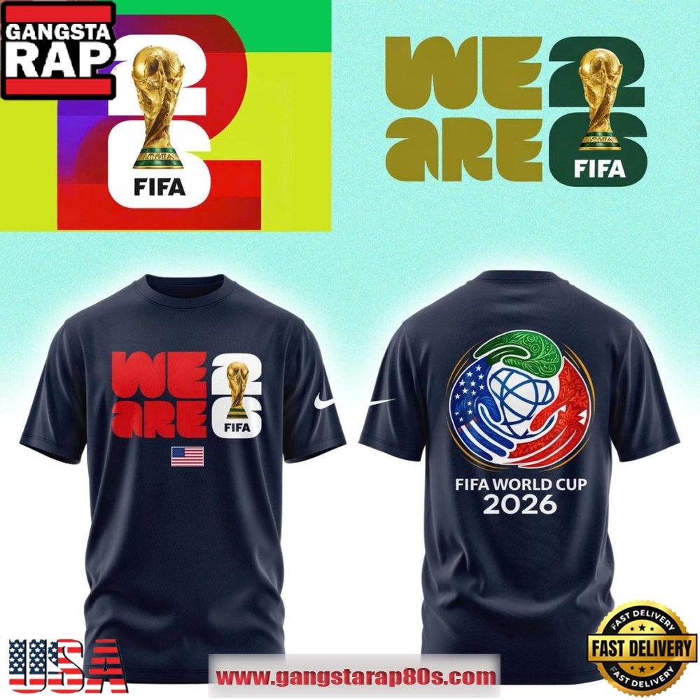 Team USA FIFA World Cup 2026 We Are Limited Edition 3D T-Shirt