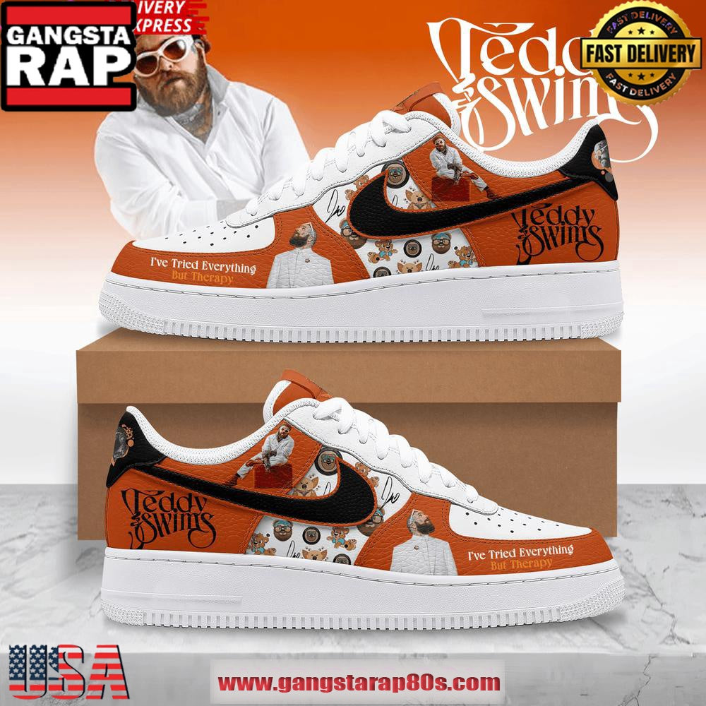 Teddy Swims Limited Edition Air Force 1 Sneakers Shoes