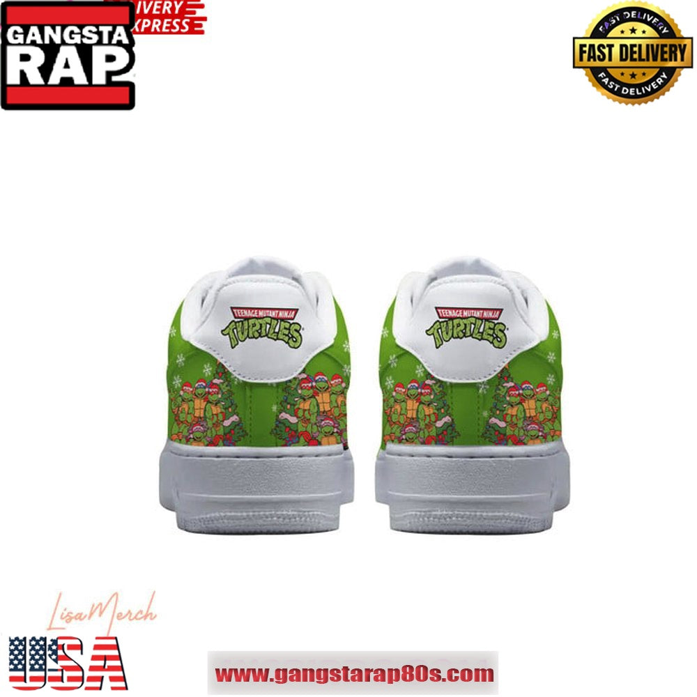 Teenage Mutant Ninja Turtles Happy Holiday Limited Edition Air Force 1 Running Sneakers