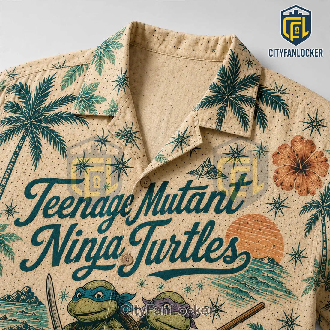 Teenage Mutant Ninja Turtles Tropical Limited Hawaiian Shirt