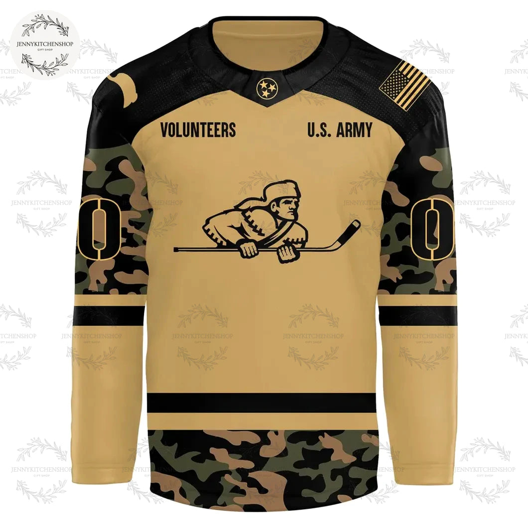 Tennessee Hockey 2025 Veterans Day Jersey