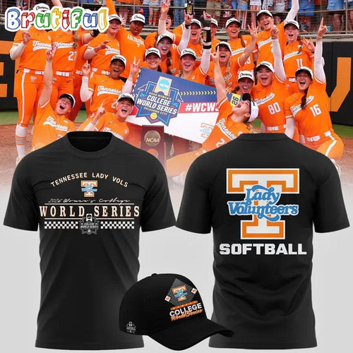 Tennessee Lady Vols 2026 Women’s College World Series New Design 3D Shirt