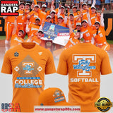 Tennessee Lady Volunteers 2026 Women’s College World Series 3D Shirt